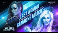 Becky Lynch would defend her title against Charlotte in a Last Woman Standing match